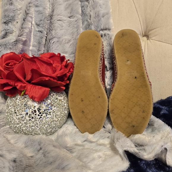 GUCCI Espadrilles Leather Slip-On, Size 35 In Red Authentic With Box - Picture 3 of 16